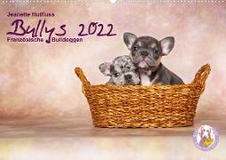 Bullys - Französische Bulldoggen 2022 (Wandkalender 2022 DIN A2 quer)