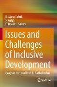 Issues and Challenges of Inclusive Development