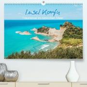 Insel Korfu - Trauminsel im Ionischen Meer (Premium, hochwertiger DIN A2 Wandkalender 2022, Kunstdruck in Hochglanz)
