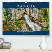 KANADA - Meine schönsten Wasserfälle (Premium, hochwertiger DIN A2 Wandkalender 2022, Kunstdruck in Hochglanz)