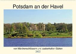 Potsdam an der Havel (Premium, hochwertiger DIN A2 Wandkalender 2022, Kunstdruck in Hochglanz)