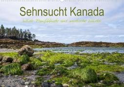 Sehnsucht Kanada - Wilde Pazifikküste und mystische Wälder (Premium, hochwertiger DIN A2 Wandkalender 2022, Kunstdruck in Hochglanz)