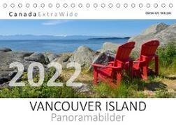 VANCOUVER ISLAND Panoramabilder (Tischkalender 2022 DIN A5 quer)