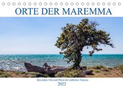 Orte der Maremma (Tischkalender 2022 DIN A5 quer)
