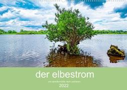 der elbestrom (Wandkalender 2022 DIN A2 quer)