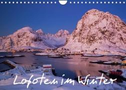 Lofoten im Winter (Wandkalender 2022 DIN A4 quer)