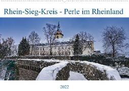 Rhein-Sieg-Kreis - Perle im Rheinland (Premium, hochwertiger DIN A2 Wandkalender 2022, Kunstdruck in Hochglanz)