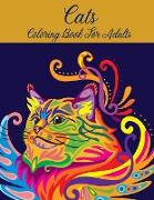 Cats Coloring Book for Adults