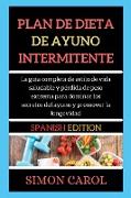 PLAN DE DIETA DE AYUNO INTERMITENTE