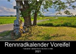 Rennradkalender Voreifel (Wandkalender 2021 DIN A2 quer)
