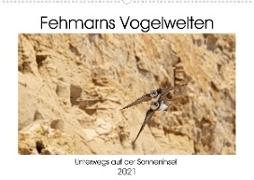 Fehmarn Vogelwelten (Wandkalender 2021 DIN A2 quer)