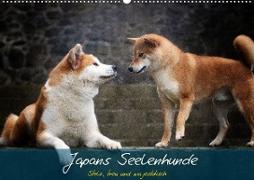 Japans Seelenhunde (Wandkalender 2021 DIN A2 quer)