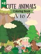 Cute Animals Coloring Book A to Z