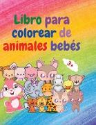 Libro para colorear de animales bebés