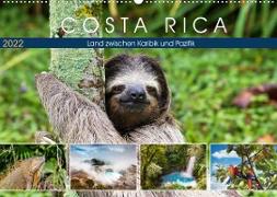 Costa Rica - Land zwischen Karibik und Pazifik (Wandkalender 2022 DIN A2 quer)