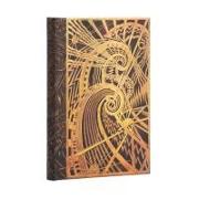 Hardcover Notizbücher New York Deco Die Chanin-Spirale Mini Liniert