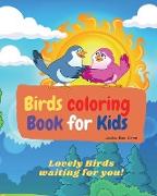 Birds coloring Book for Kids