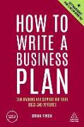 How to Write a Business Plan