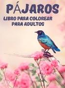Pájaros Libro para Colorear para Adultos