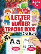 Letter and Number Tracing Activity Book for Kids