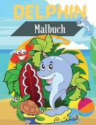 Delphin Malbuch für Kinder