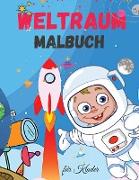 Weltraum Malbuch für Kinder