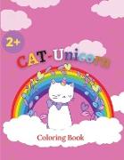 CAT-Unicorn Coloring Book