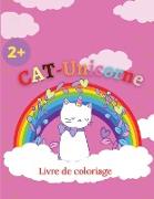 Livre de coloriage CAT-Unicorn