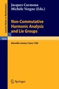 Non Commutative Harmonic Analysis and Lie Groups