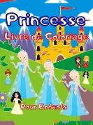 Princesse Livre de Coloriage Pour Enfants