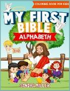 My first Bible Alphabet Coloring book for kids 3-6
