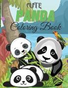 Cute Panda Coloring Book