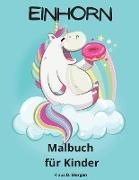 Einhorn Malbuch für Kinder