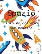 Spazio Libro da colorare per bambini