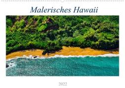 Malerisches Hawaii (Wandkalender 2022 DIN A2 quer)