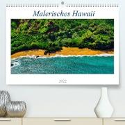 Malerisches Hawaii (Premium, hochwertiger DIN A2 Wandkalender 2022, Kunstdruck in Hochglanz)