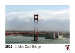 Golden Gate Bridge 2022 - Timokrates Kalender, Tischkalender, Bildkalender - DIN A5 (21 x 15 cm)