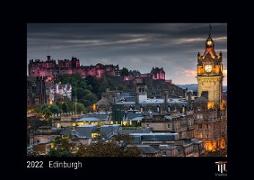 Edinburgh 2022 - Black Edition - Timokrates Kalender, Wandkalender, Bildkalender - DIN A4 (ca. 30 x 21 cm)