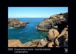 Kanarischen Inseln - beeindruckende Landschaften 2022 - Black Edition - Timokrates Kalender, Wandkalender, Bildkalender - DIN A4 (ca. 30 x 21 cm)