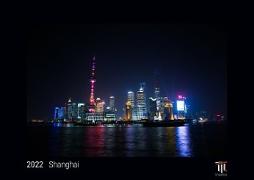 Shanghai 2022 - Black Edition - Timokrates Kalender, Wandkalender, Bildkalender - DIN A4 (ca. 30 x 21 cm)