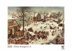 Pieter Bruegel d. Ä. 2022 - White Edition - Timokrates Kalender, Wandkalender, Bildkalender - DIN A4 (ca. 30 x 21 cm)