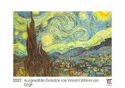 Ausgewählte Gemälde von Vincent Willem van Gogh 2022 - White Edition - Timokrates Kalender, Wandkalender, Bildkalender - DIN A4 (ca. 30 x 21 cm)
