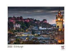 Edinburgh 2022 - White Edition - Timokrates Kalender, Wandkalender, Bildkalender - DIN A3 (42 x 30 cm)