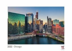 Chicago 2022 - White Edition - Timokrates Kalender, Wandkalender, Bildkalender - DIN A3 (42 x 30 cm)