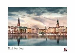 Hamburg 2022 - White Edition - Timokrates Kalender, Wandkalender, Bildkalender - DIN A3 (42 x 30 cm)