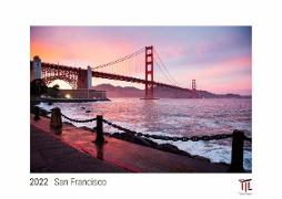 San Francisco 2022 - White Edition - Timokrates Kalender, Wandkalender, Bildkalender - DIN A3 (42 x 30 cm)