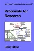 Proposals for Research