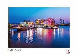 Seoul 2022 - White Edition - Timokrates Kalender, Wandkalender, Bildkalender - DIN A3 (42 x 30 cm)