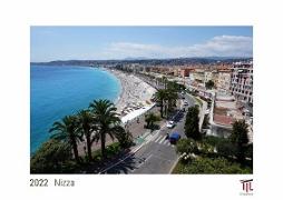 Nizza 2022 - White Edition - Timokrates Kalender, Wandkalender, Bildkalender - DIN A4 (ca. 30 x 21 cm)