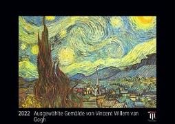 Ausgewählte Gemälde von Vincent Willem van Gogh 2022 - Black Edition - Timokrates Kalender, Wandkalender, Bildkalender - DIN A3 (42 x 30 cm)